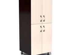 Soldat 60 cu 4 usi Zebra MDF vanilie simplu